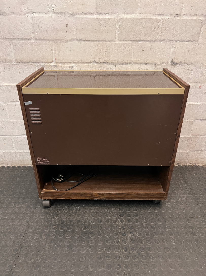 Salton Entertainer Electric Food Warmer on Castors — Good Working Order