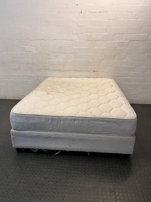 Durapedic Queen Base Set — Visible Wear and Surface Discolouration