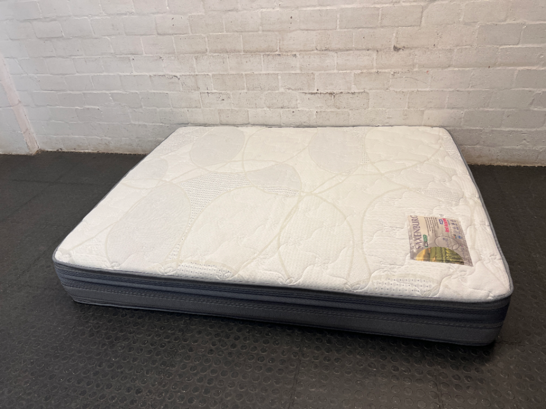 Queen Size Rest Assured Saxenburg Mattress — Well Used Condition