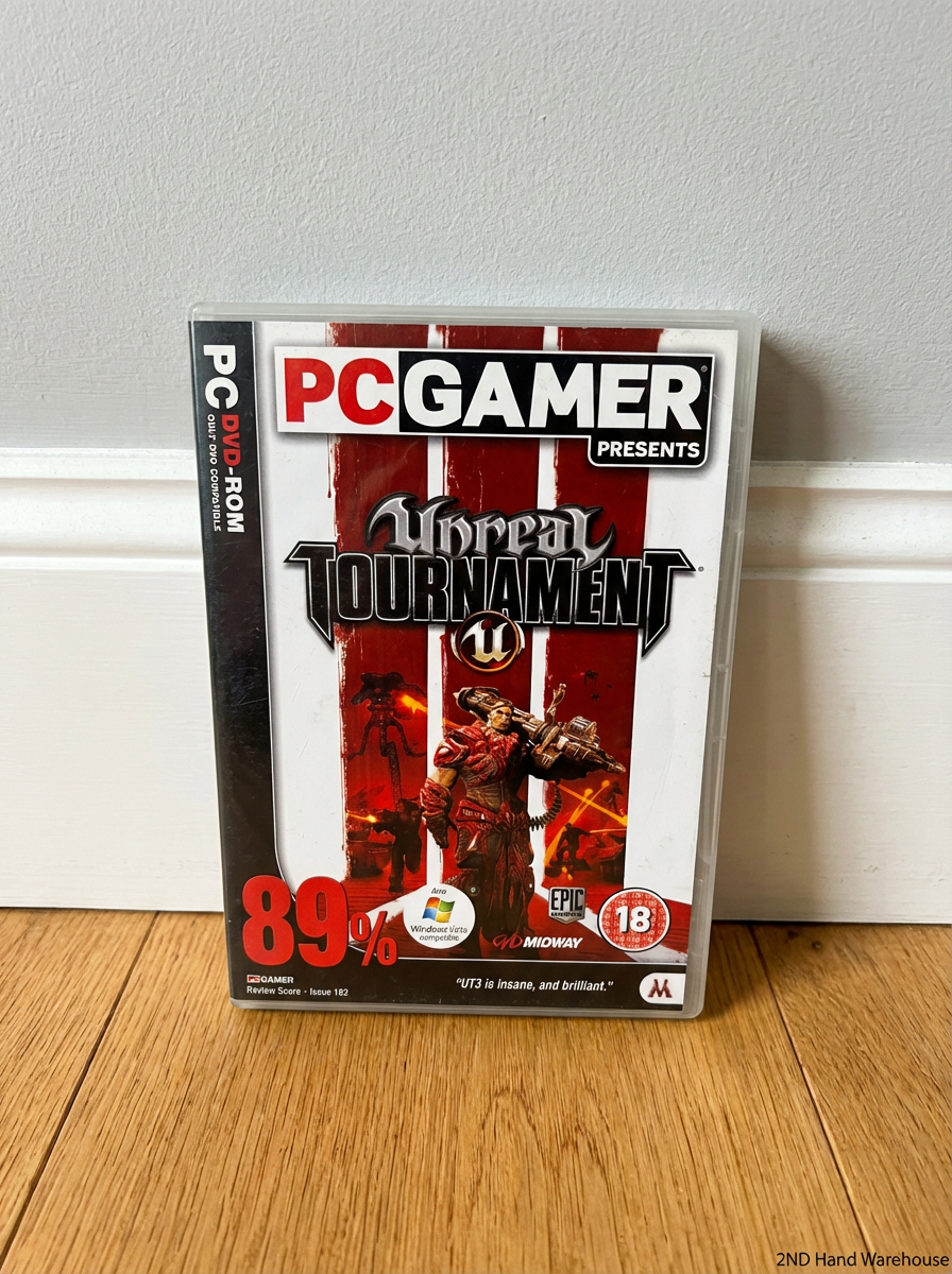 Unreal Tournament III PC DVD-ROM - Good Condition (PC Gamer Edition) - 2ndhandwarehouse.com