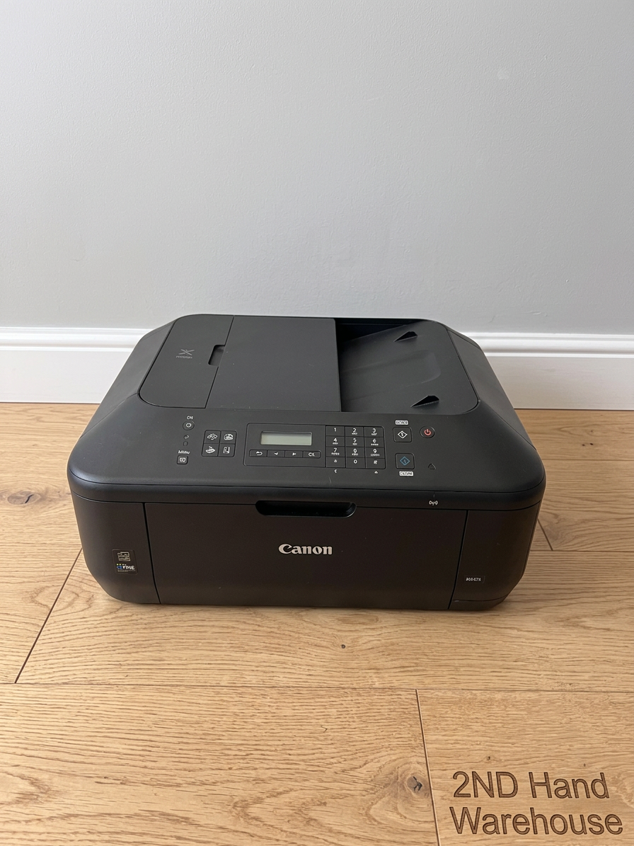 Canon PIXMA MX474 All-In-One Inkjet Printer — Operational With Depleted Ink Cartridges