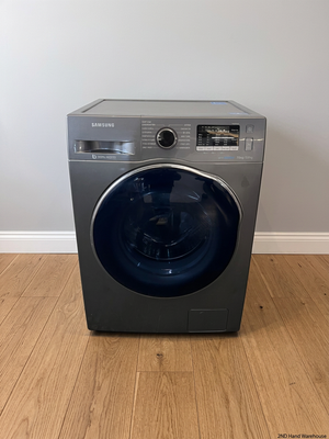 Samsung Grey Front Loader Washing Machine — Good Working Order