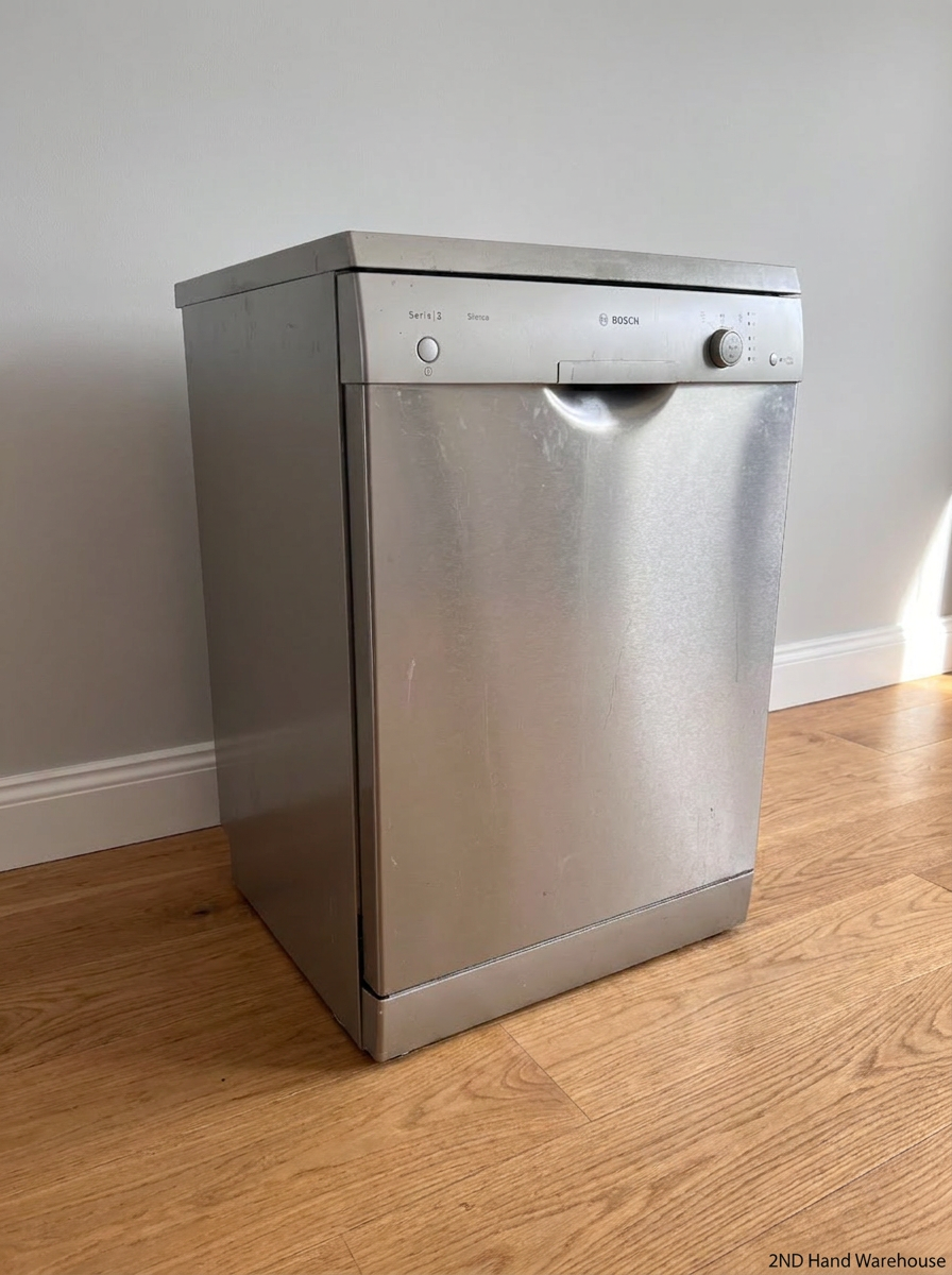 Bosch Serie 2 Silver Freestanding Dishwasher — Clean and Tested - 2ndhandwarehouse.com
