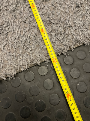 Charcoal Grey Shaggy Living Room Rug (230cm x 160cm) - 2ndhandwarehouse.com