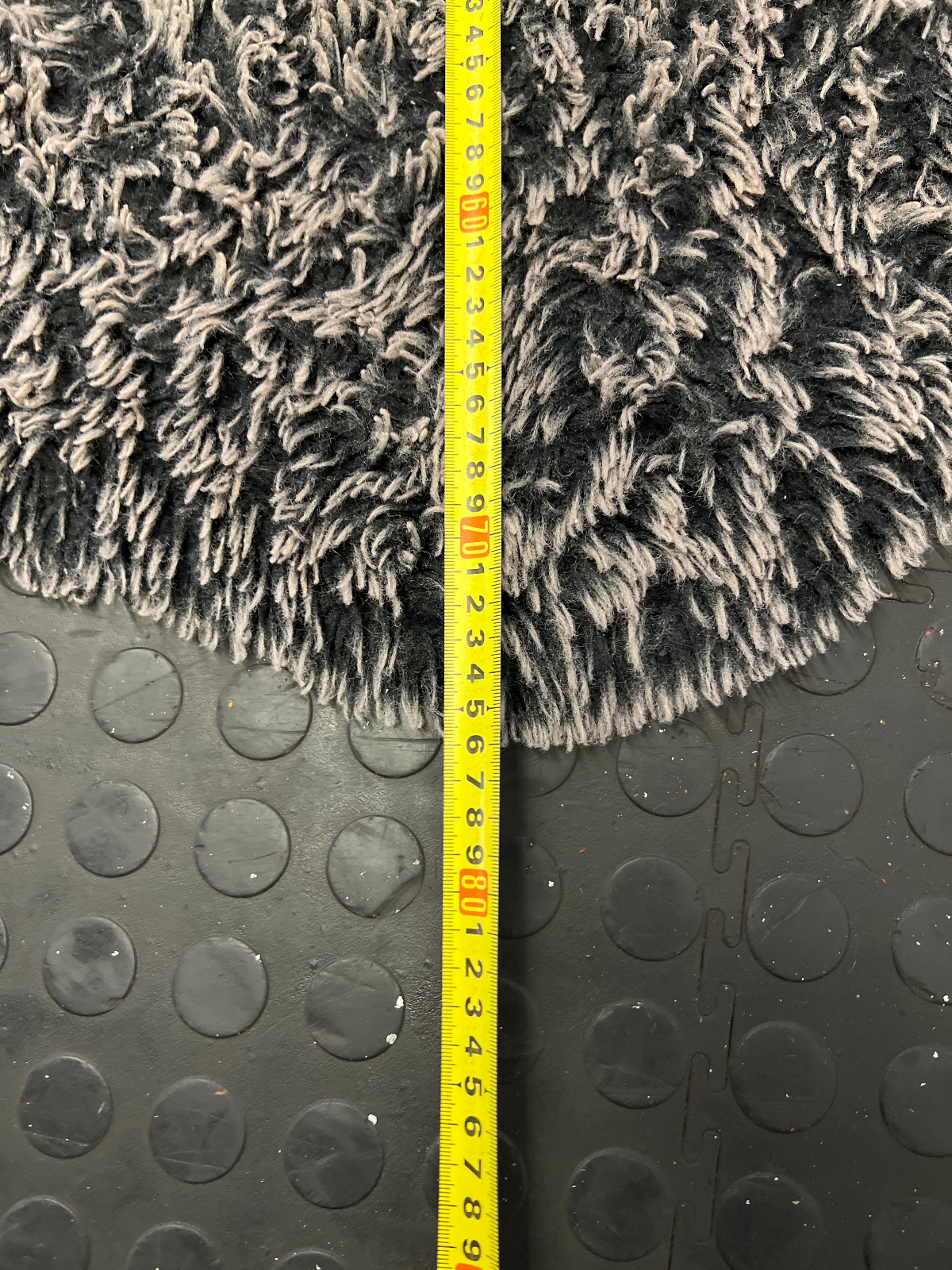 Charcoal Grey Faux-Hide Shag Rug - 2ndhandwarehouse.com