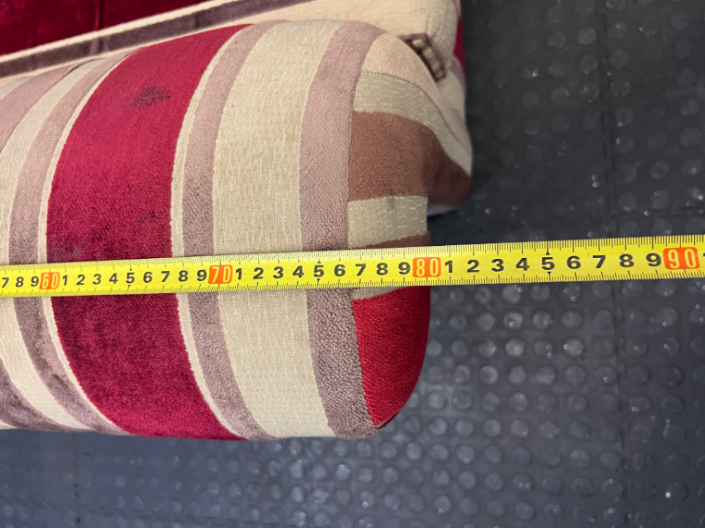 Stripped 1-Seater Armchair - Fair Condition with Surface Marks - 2ndhandwarehouse.com