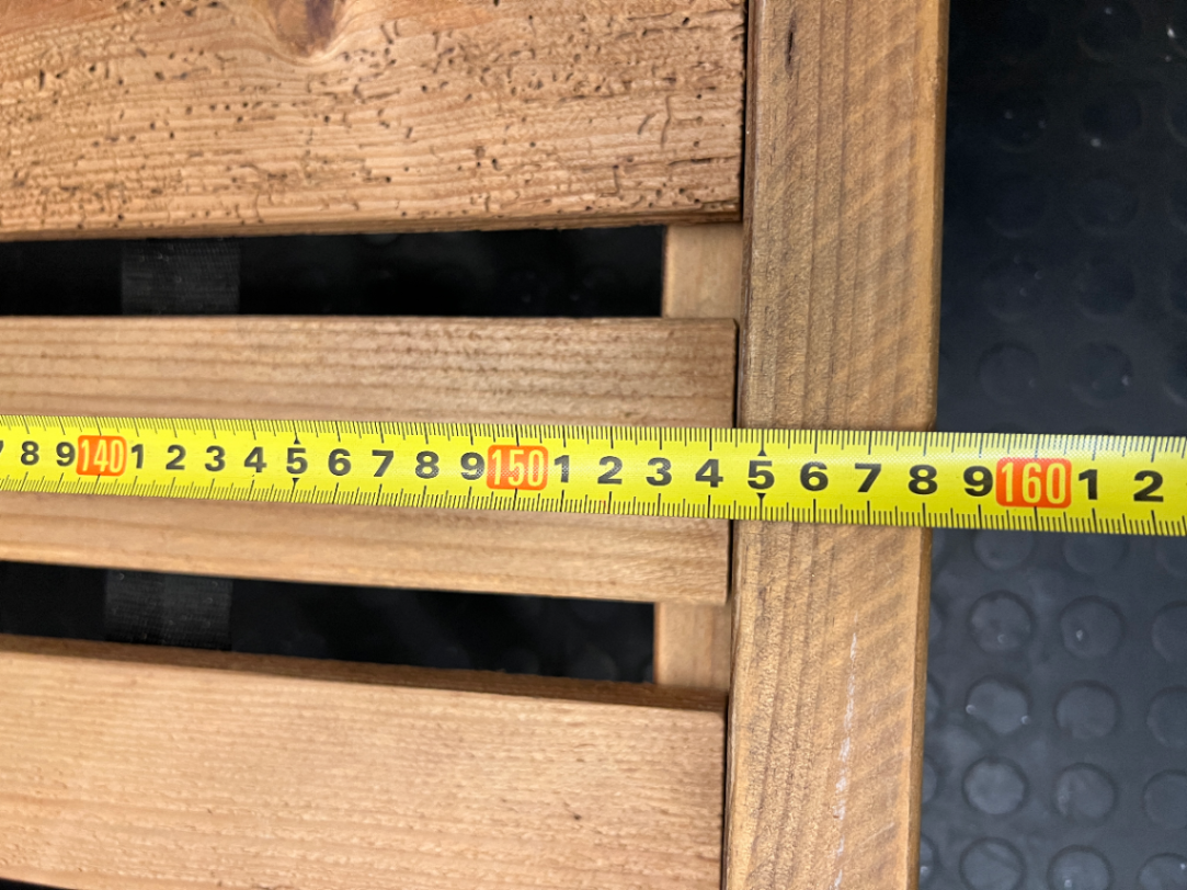 Rustic Reclaimed Pine Queen Bedframe - 2ndhandwarehouse.com