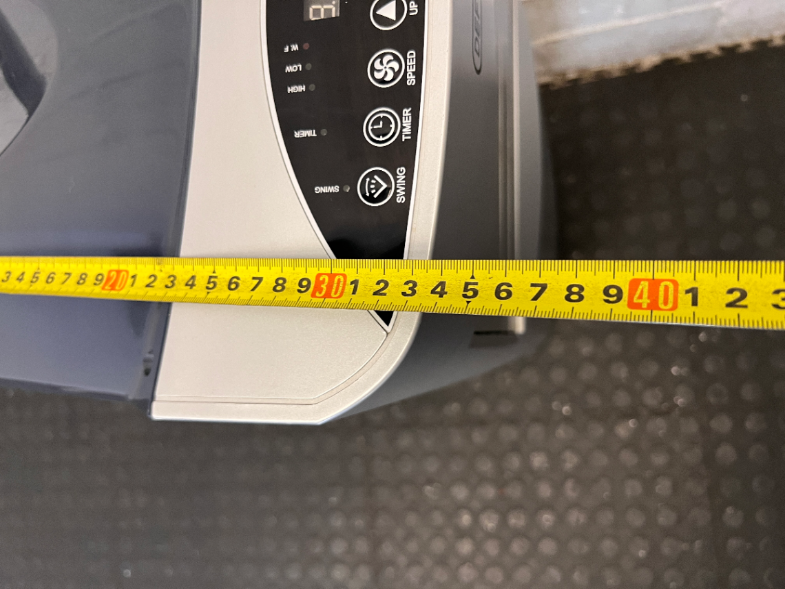 Silver Defy Portable Air Conditioner - Pipes and Plugs Included - 2ndhandwarehouse.com