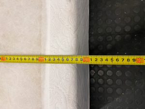 Classic White Fabric Single Bed Base - 2ndhandwarehouse.com