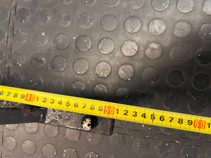 Double Black Metal Mobile Clothing Rail — Good Working Order - 2ndhandwarehouse.com