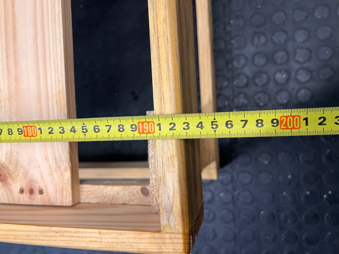 Single Wooden Bed Frame with White Storage Drawers — Good Condition with Minor Dust - 2ndhandwarehouse.com