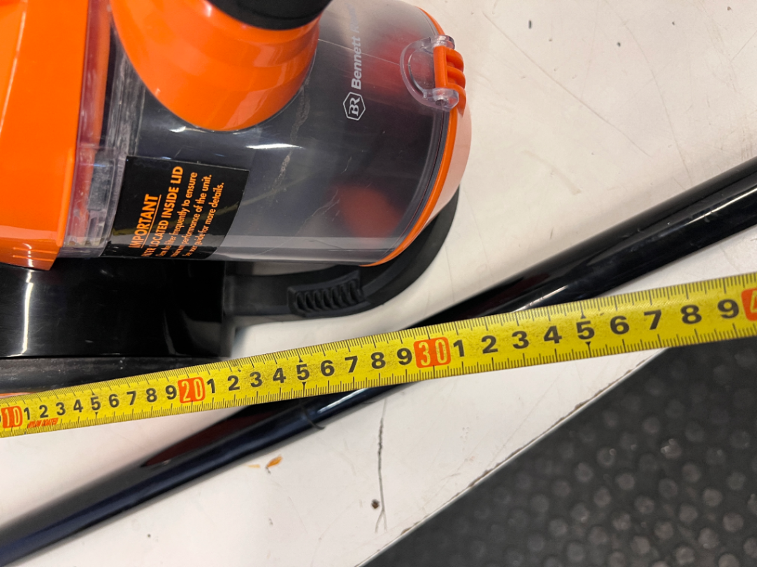 Bennett Read Orange and Black Vacuum Cleaner — Working with Fair Exterior C - 2ndhandwarehouse.com