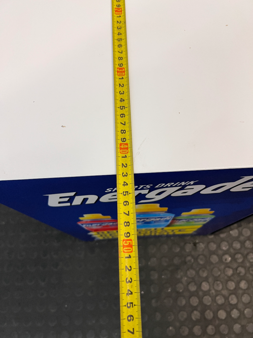 Frigoglass Black Energade Branded Bar Fridge — Good Working O - 2ndhandwarehouse.com