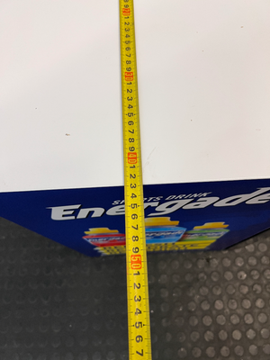 Frigoglass Black Energade Branded Bar Fridge — Good Working O - 2ndhandwarehouse.com