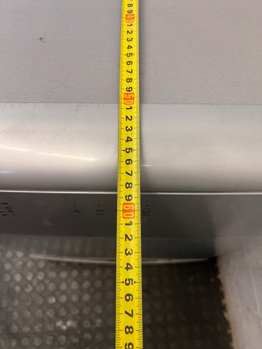 Silver Defy Freestanding Dishwasher — Working Order with Superficial Exterior D - 2ndhandwarehouse.com