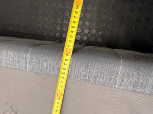 Sealy Grey Padded Queen Bed Base — Great Condition Bed Base