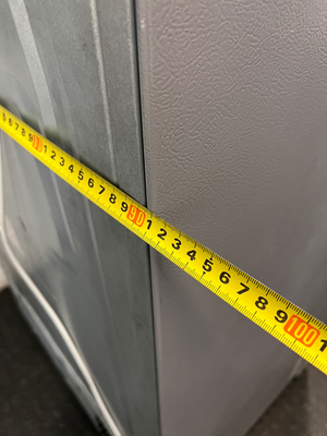 Samsung Grey Side-by-Side Fridge Freezer with Dispenser — Power Fault and Structural Damage