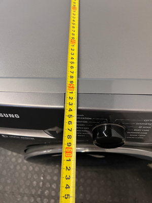 Samsung Grey Front Loader Washing Machine — Good Working Order