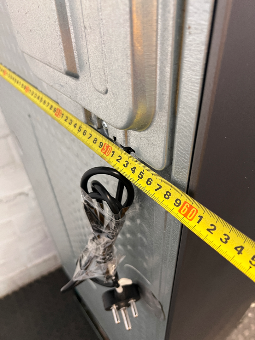 Samsung Grey Bottom-Mount Fridge with Water Dispenser — Good Working Order