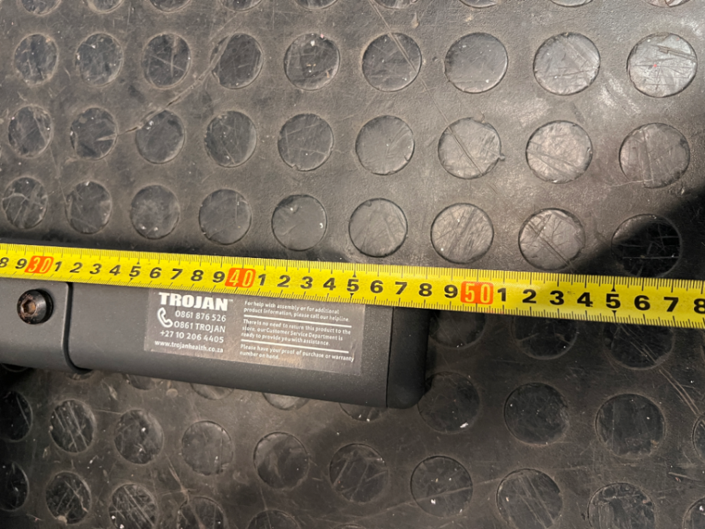 Trojan Spin 120 Exercise Bike in Dark Grey — Good Working Order; Missing Sticker on Wheel