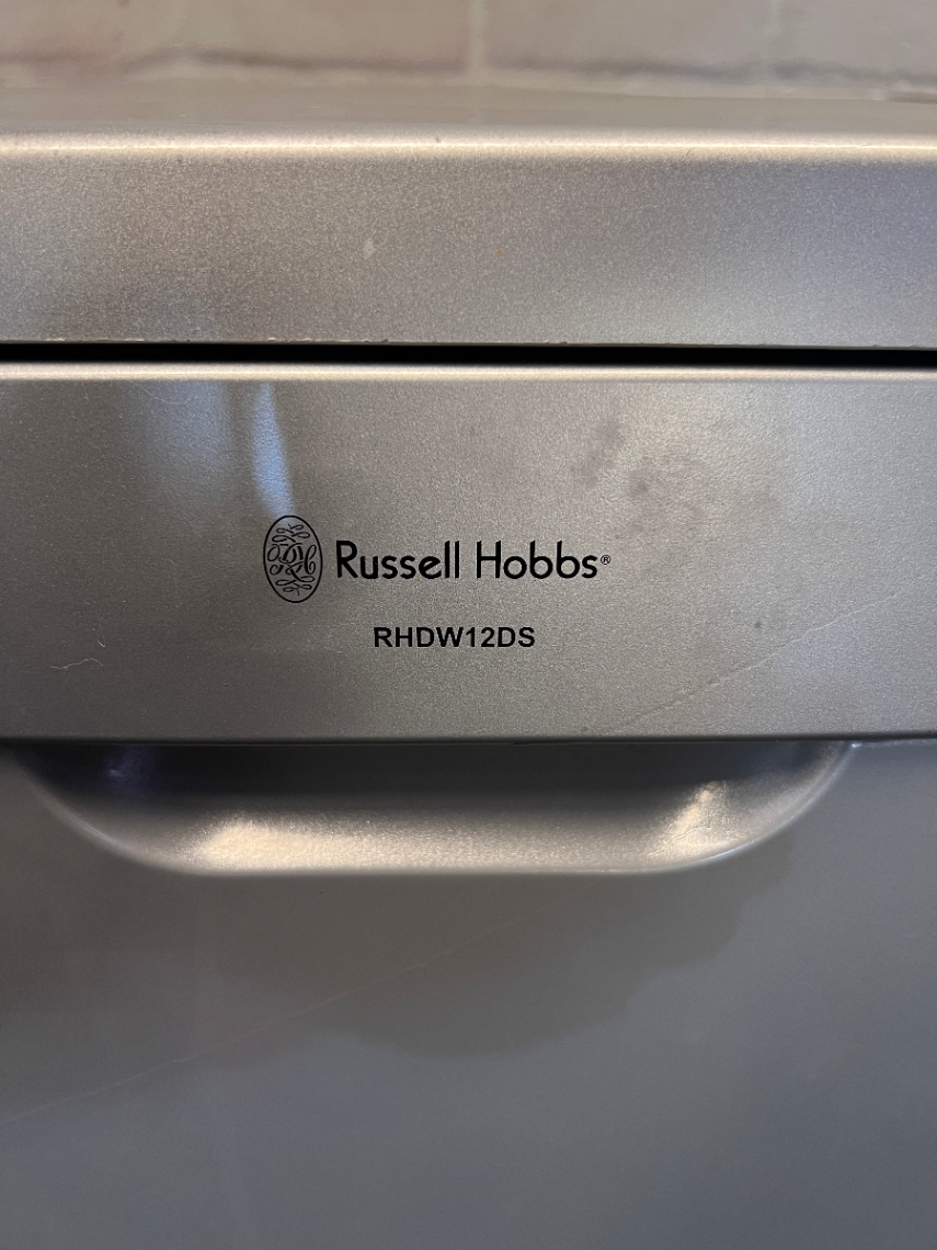 Russell Hobbs 12-Place Dishwasher - Exterior Scuffs, Working 100% - 2ndhandwarehouse.com