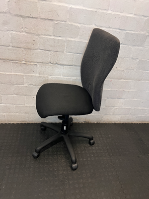 Mid Back Office Chair - Missing Armrests - 2ndhandwarehouse.com