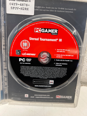 Unreal Tournament III PC DVD-ROM - Good Condition (PC Gamer Edition) - 2ndhandwarehouse.com