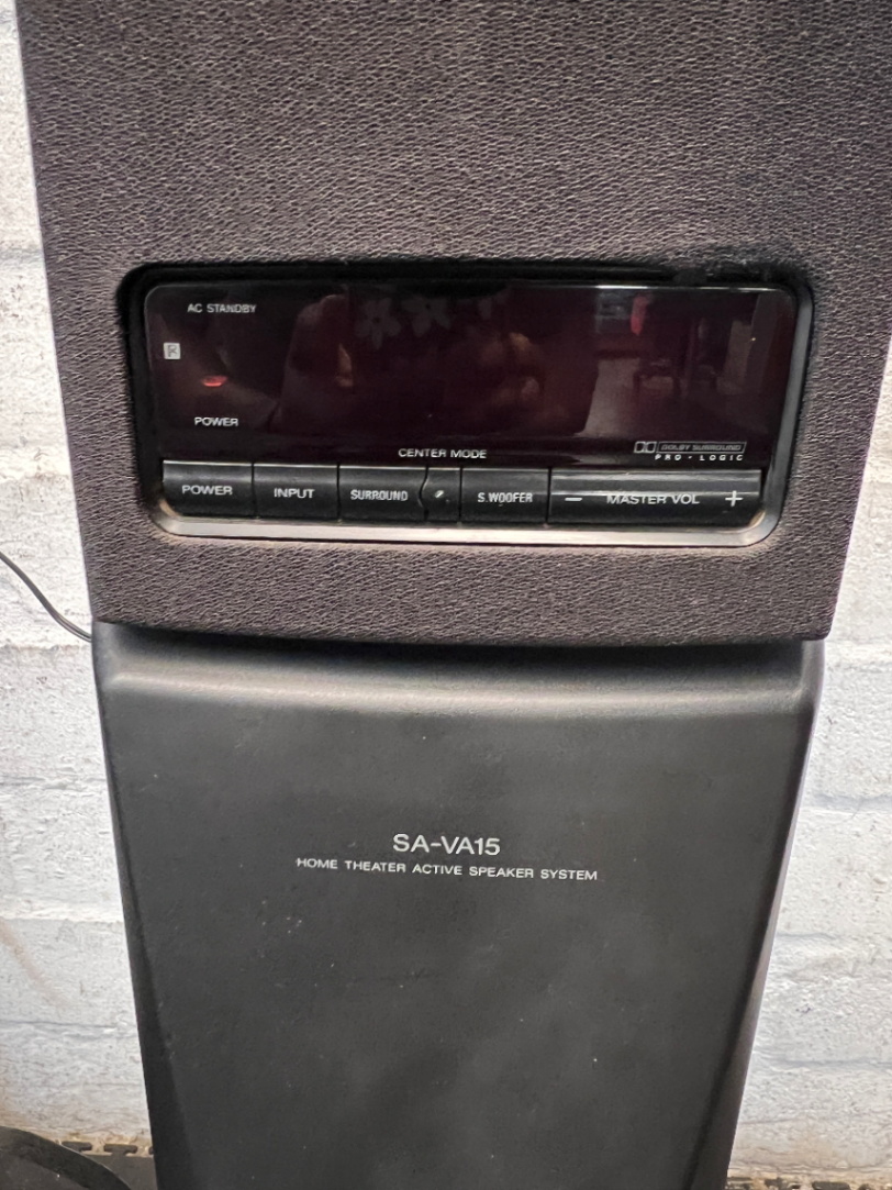 Sony Home Theater Speaker System - Well Used with Surface Dust - 2ndhandwarehouse.com