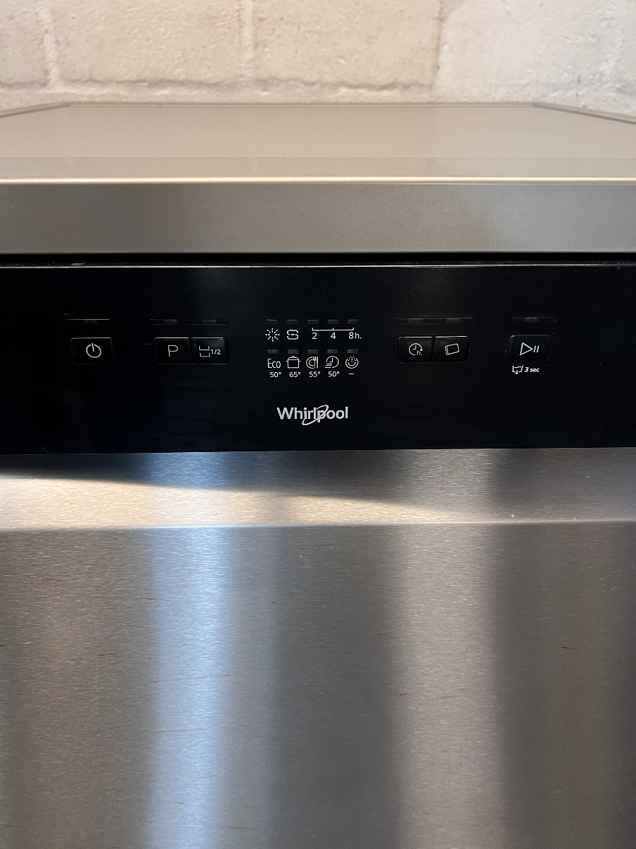 Whirlpool 13-Place Dishwasher in Silver Stainless Steel - 2ndhandwarehouse.com