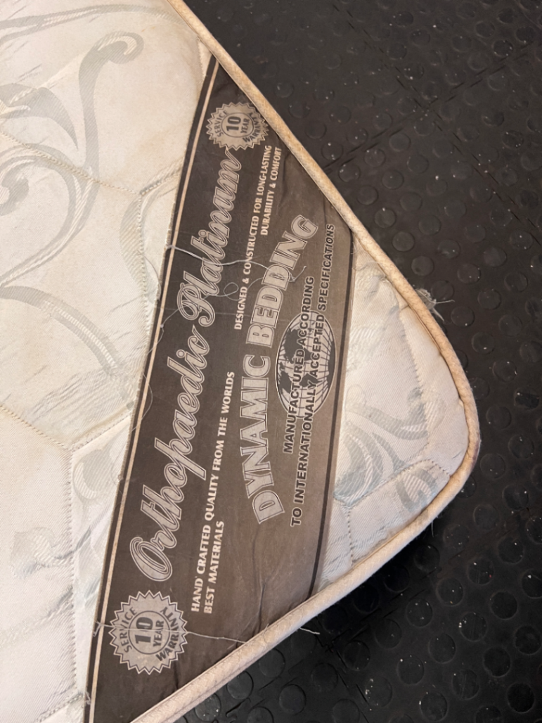 Orthopaedic Platinum Queen Mattress - Light Surface Marks - 2ndhandwarehouse.com