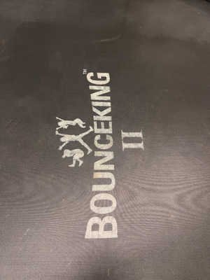 Bounce King 2m Round Trampoline with Safety Net — Safety Net Totally Damaged - 2ndhandwarehouse.com