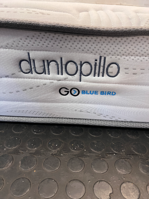 Dunlopillo King Size Go Bluebird Mattress — Clean Condition — Mattress Only - 2ndhandwarehouse.com
