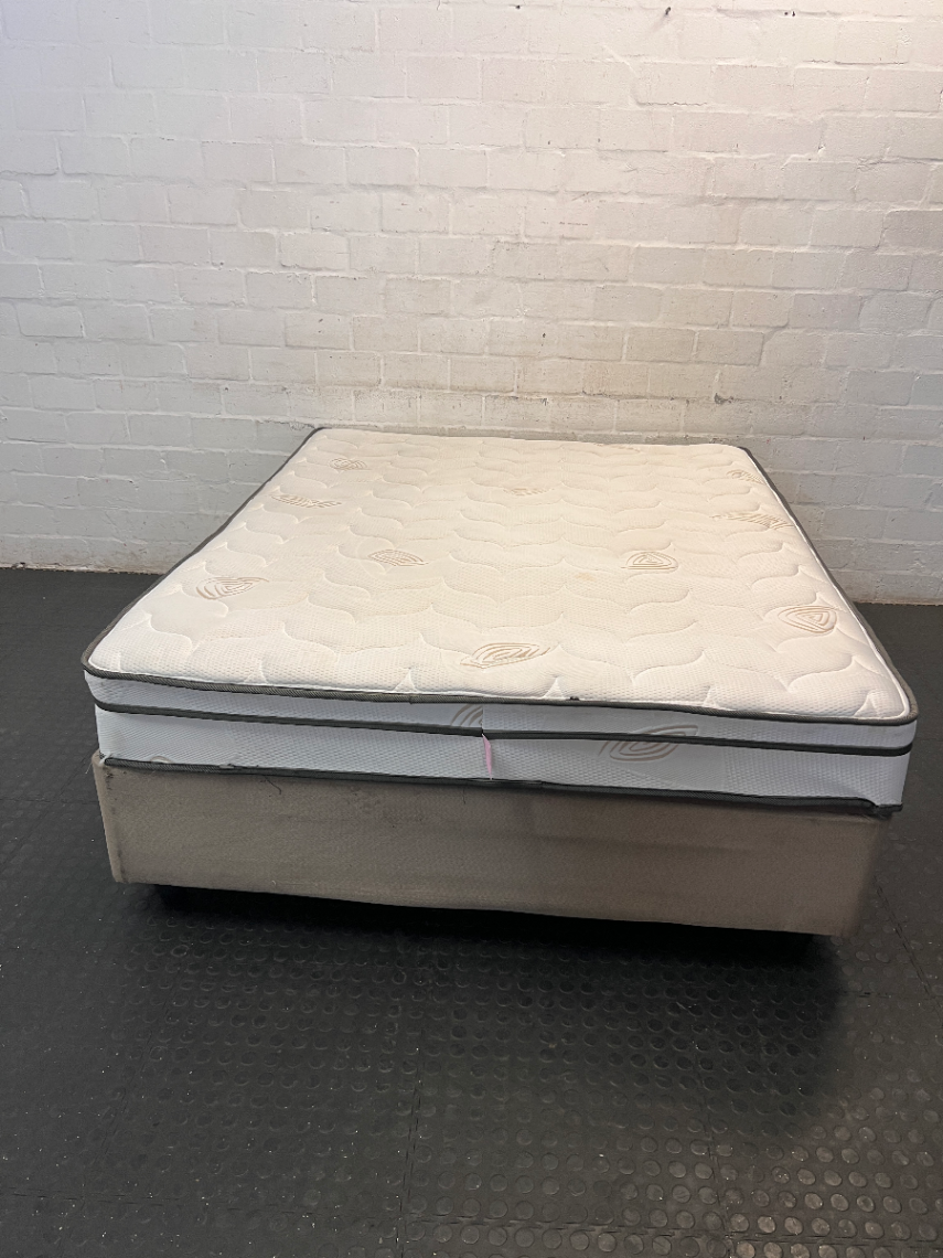 Restonic Ortho-Rest Queen Base Set — Used - Fair Condition - 2ndhandwarehouse.com
