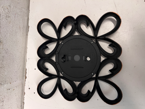 Ornate Bronze-Tone Scrollwork Wall Mirror — Good Working Order - 2ndhandwarehouse.com