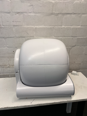 White Automatic Self-Cleaning Cat Litterbox — Good Working O - 2ndhandwarehouse.com
