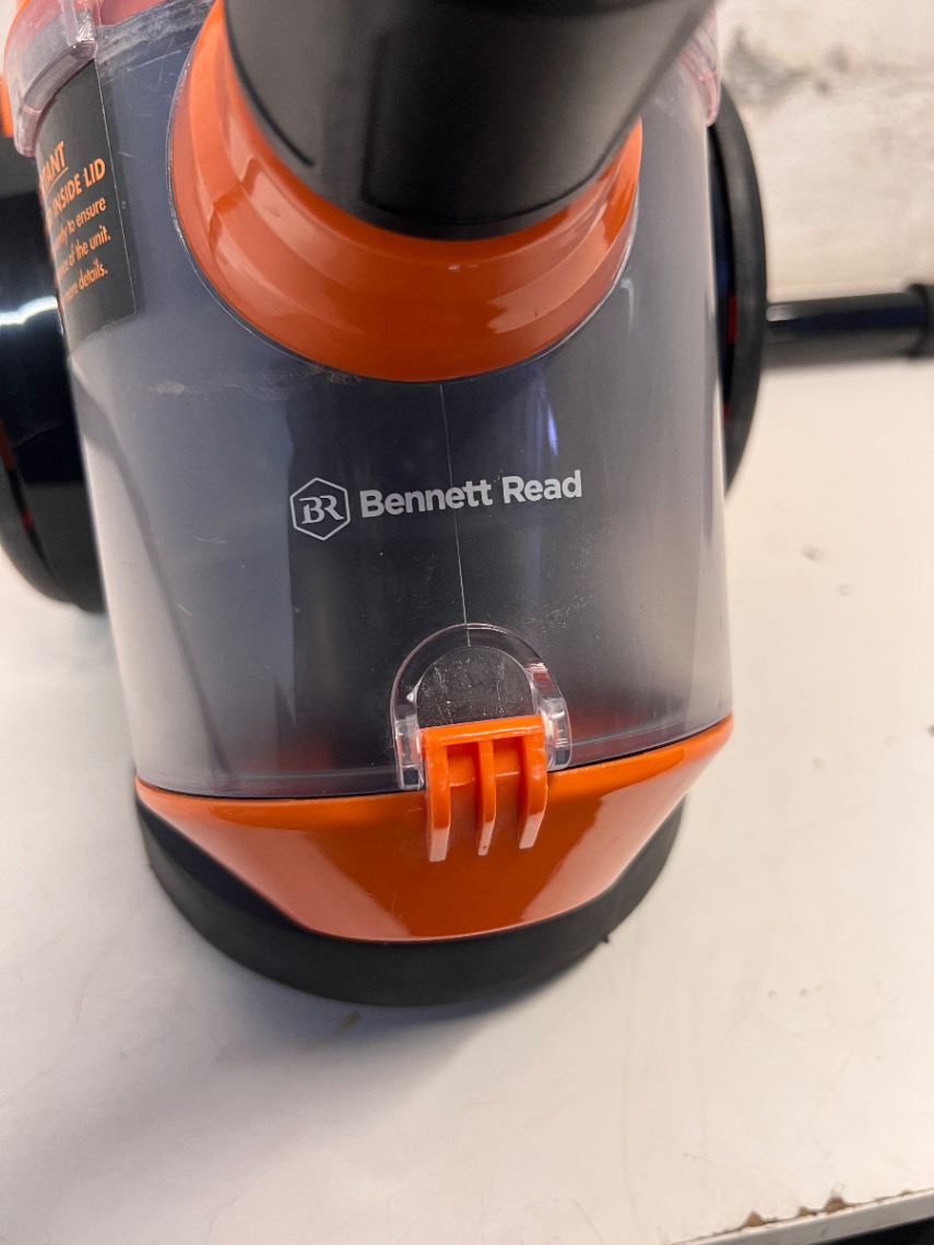Bennett Read Orange and Black Vacuum Cleaner — Working with Fair Exterior C - 2ndhandwarehouse.com