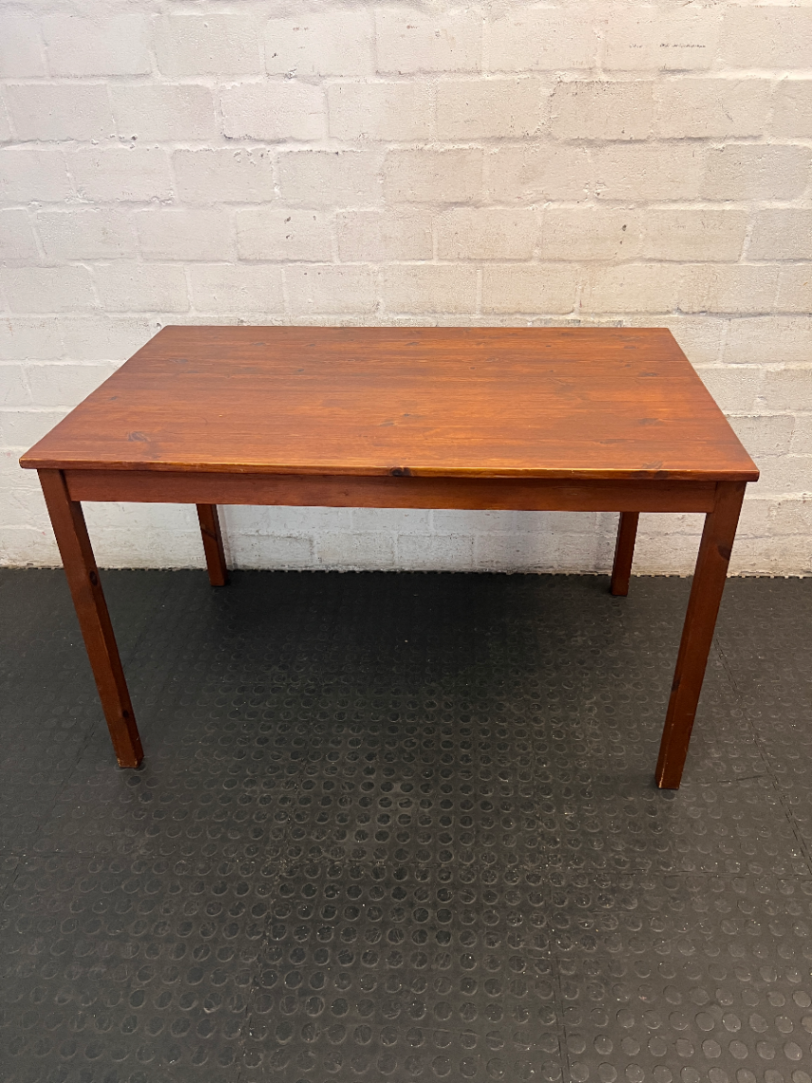 Classic Warm Wood Dining Table - 2ndhandwarehouse.com