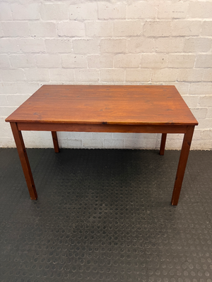 Classic Warm Wood Dining Table - 2ndhandwarehouse.com
