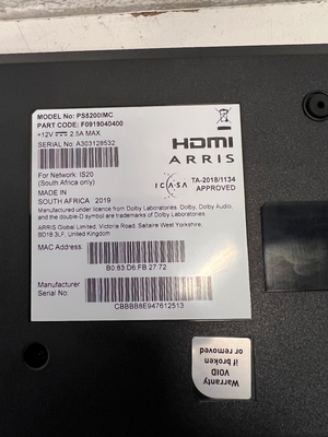 DStv HD PVR Decoder with Remote Control — Operational with Missing Power Adapter and Casing D - 2ndhandwarehouse.com