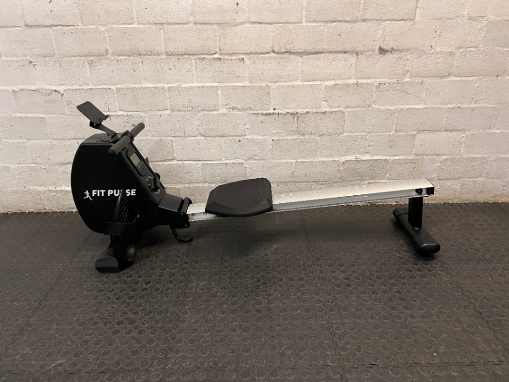 Fit Pulse Magnetic Rowing Machine with Digital Monitor — Good Working Order