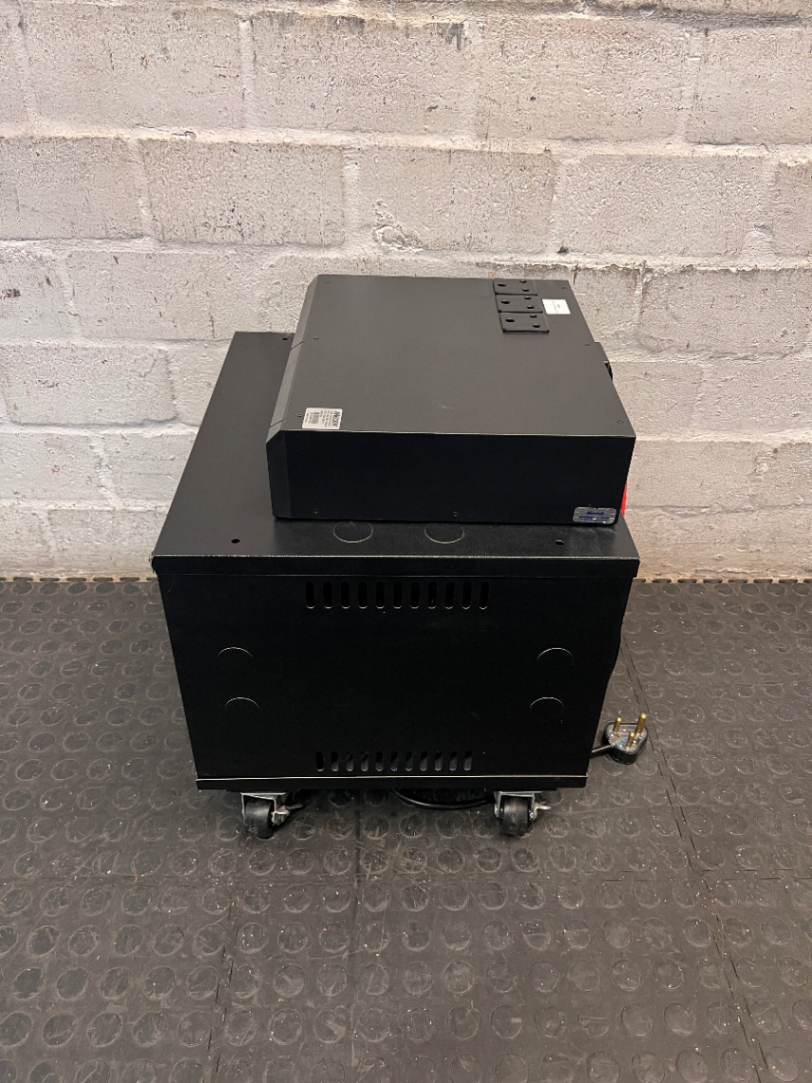 Mecer Inverter with Mobile Battery Cabinet — Good Working Order