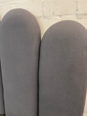 Coricraft Scalloped Upholstered Headboard — Very Good Used Condition
