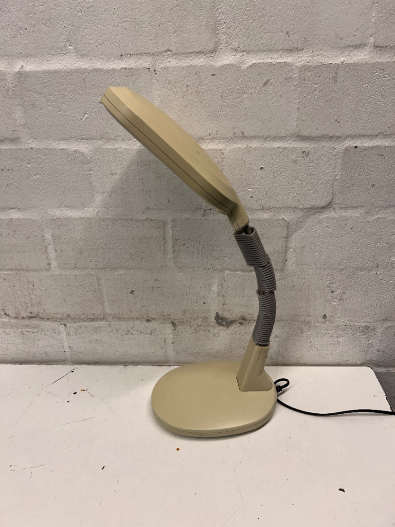 Adjustable Flexible Gooseneck Desk Lamp — Well Used with Discolouration