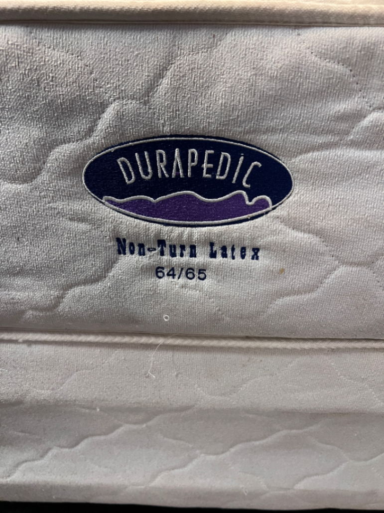 Durapedic Queen Base Set — Visible Wear and Surface Discolouration
