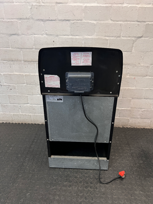 Defy 4-Plate Compact Freestanding Black Stove — Good Working Order