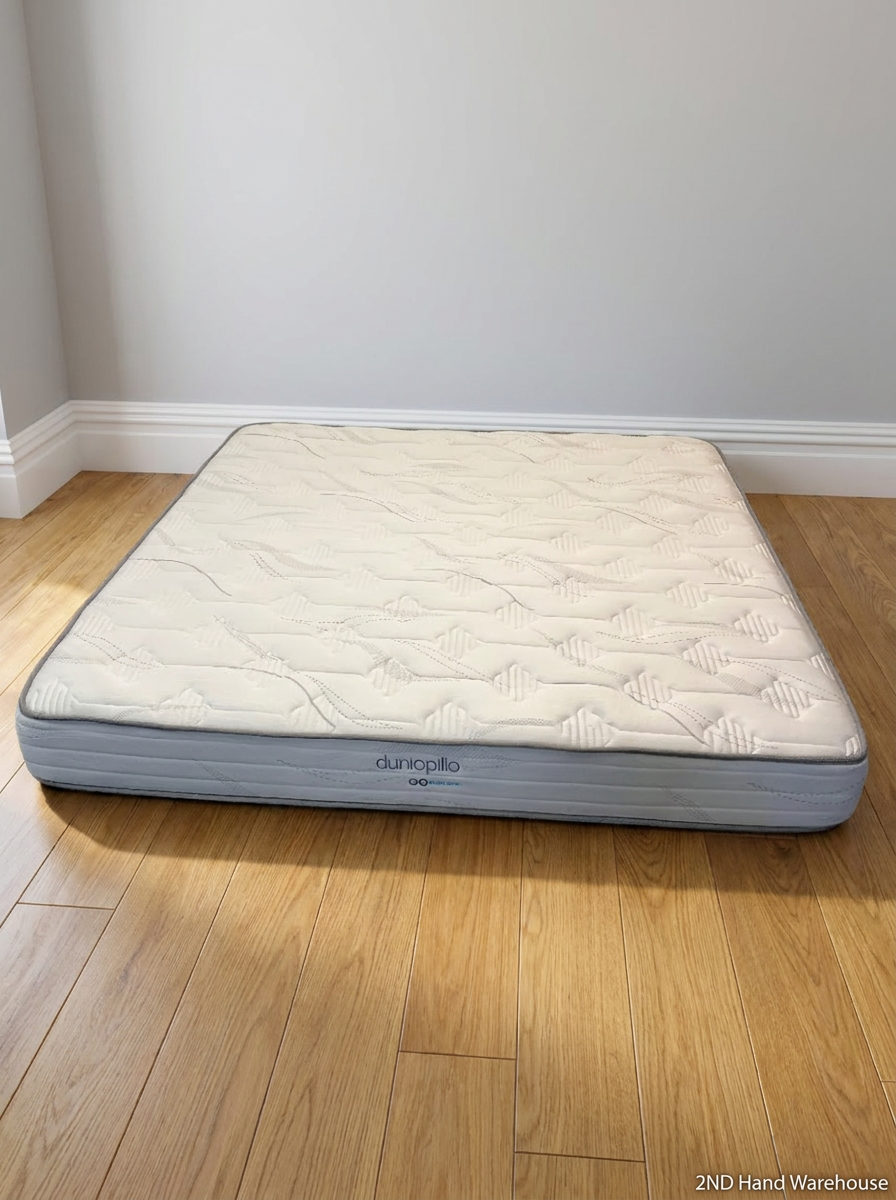 Dunlopillo King Size Go Bluebird Mattress — Clean Condition — Mattress Only - 2ndhandwarehouse.com