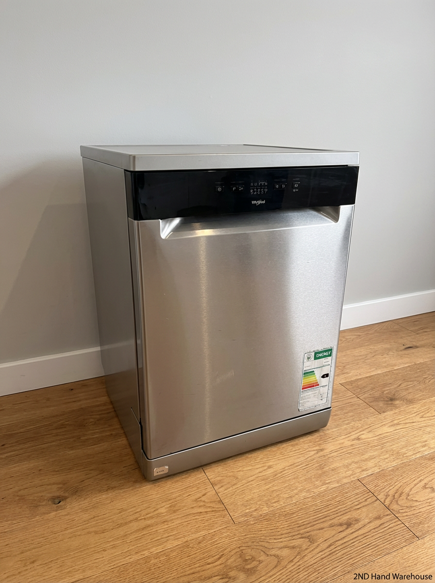 Whirlpool 13-Place Dishwasher in Silver Stainless Steel - 2ndhandwarehouse.com