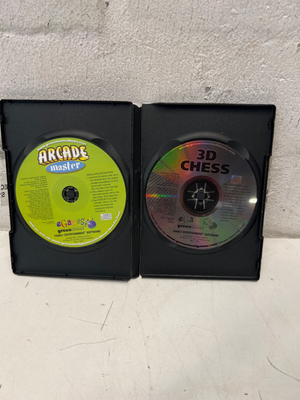 eGames 3D Chess & Arcade Master PC Double Pack - Vintage CD-ROM Set - 2ndhandwarehouse.com
