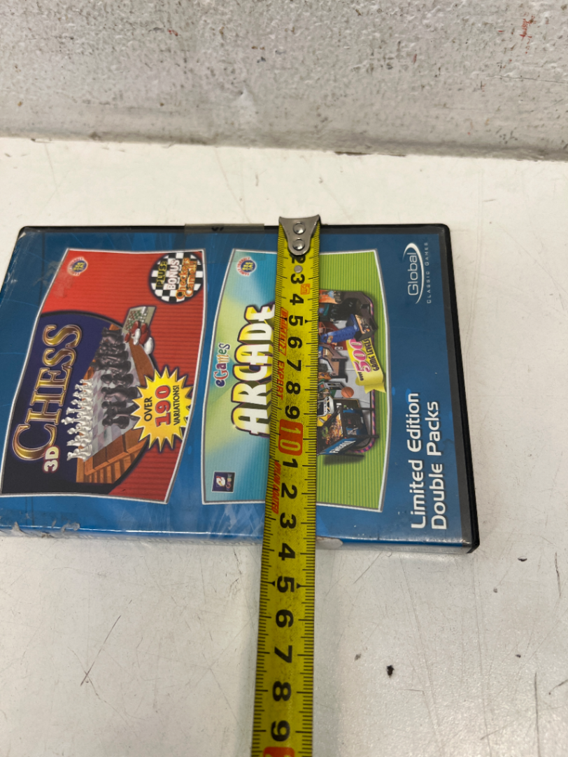 eGames 3D Chess & Arcade Master PC Double Pack - Vintage CD-ROM Set - 2ndhandwarehouse.com