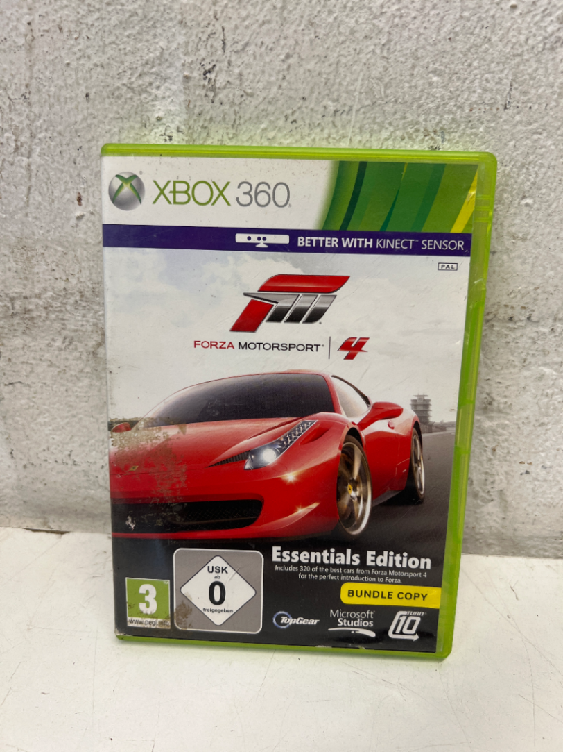Forza Motorsport 4: Essentials Edition (Xbox 360) - Good Condition - 2ndhandwarehouse.com